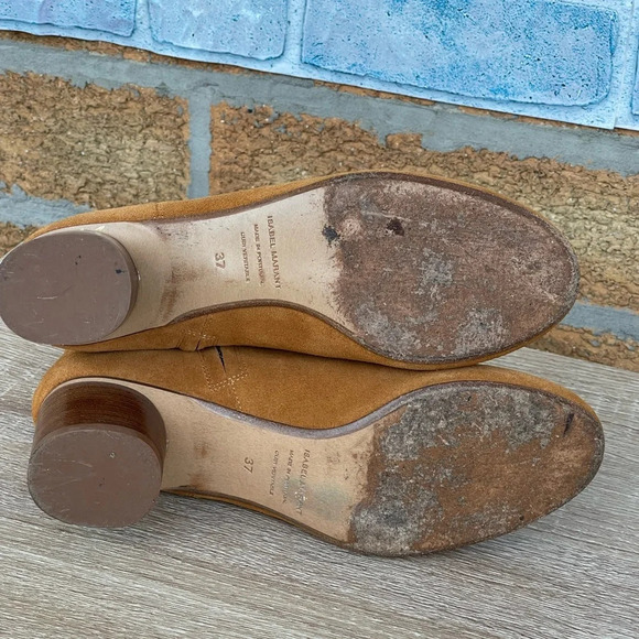 Isabel Marant Dusta Heeled Ankle Boots size 37/6.5 - Picture 9 of 17